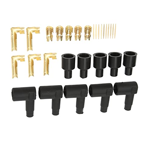 90 graden Distributeur, 30PCS Spark Plug Boat Terminal Kit en Coil HEI ontstekingsdraad voor 610mm wires