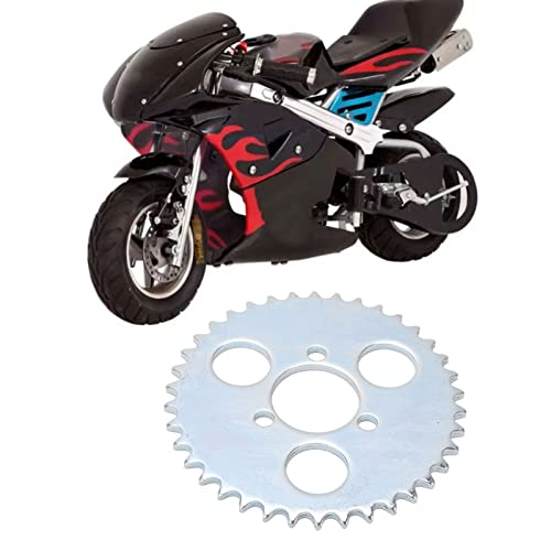 Achterwiel T8F, 38T Sprocket 101mm Diameter Lichtgewicht Draagbaar Geschikt voor 2-Stroke Goped Scooter Staallegering Vervanging 3
