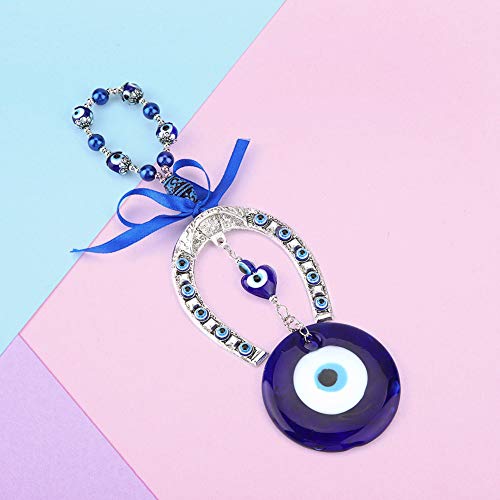 Eye of Allah Wall Turks hanghuis Turks blauw kwaad oog zegenende amulet muur hangende decoraties hangend thuis decoratie beschermer moslim 3