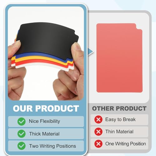 Verdelers voor Ruilkaarten, 100 stuks, indexkaart, voetbalkartensorteerder, opbergdozen, organisator, lade-accessoires voor sportspel, honkbalkaart, rood 3