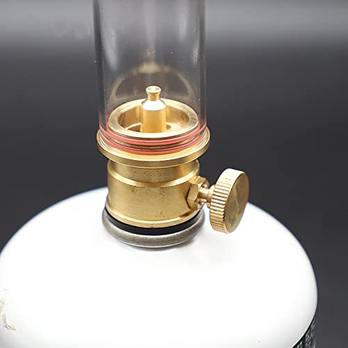 Sea Outdoor Camping Lamp voor Vissen Wandelen Bergsport - Buiten Winddichte Lantaarn verstelbaar Luminantie Portable Gas Ambient Light 4