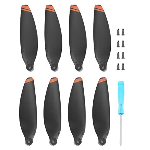 2 Pair Drone Propeller, PC Drone Propeller Set Drone Accessory Compatibel voor Mavic Mini 2(Orange)
