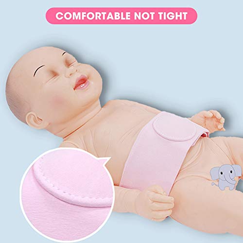 Comfortabel Baby navelstreng Hernia Belt Kinderen Baby Baby Umbilical Hernia Strap(Pink) 5
