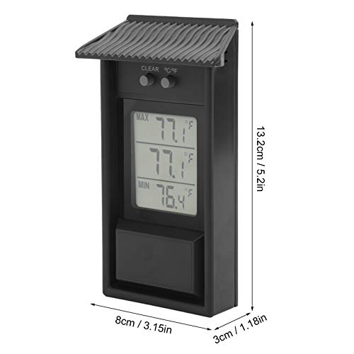 Digitale thermometer Waterdichte buitentemperatuurmeter voor tuin en broeikas 5