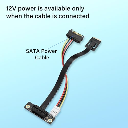 M.2 NGFF-sleutel A+E tot PCIe X1 M.2 tot PCI-E 1x Vrouwelijke Riser-kabel voor M2 2230 4