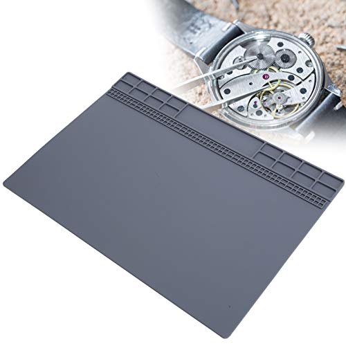 Elektronische reparatie mat werkmat Rubber Mat non-slip Horloge reparatie Tabelblok Solder Mat Siliconen Werkmat Onderhoud Accessoires voor Reparatie Elektronica Mat