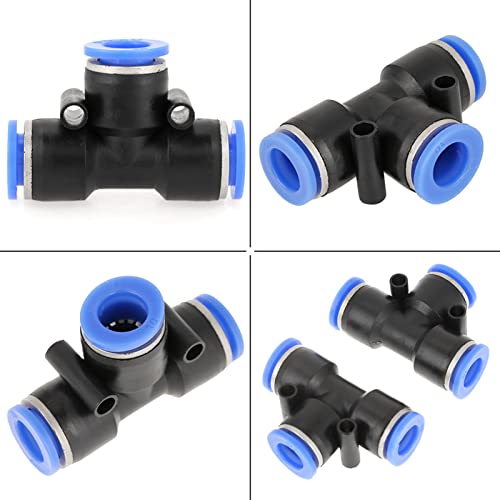 10st 10mm 3/8T Style Een Pneumatische 8mm Air Fittings Push in Pneumatische Connector Air Line Quick Fittings Push om Fittings aan te sluiten 5