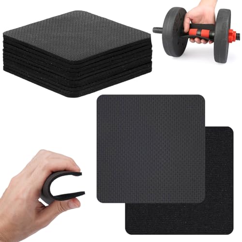 10 stuks gewicht tillen Grip Pads Professionele Neopreen Grip Pads krachtspoor, Non-slip Black Fitness Grip Pads, comfortabel stabiel, voor Bodybuilding, Fitness, Bescherming en Maximale Grip