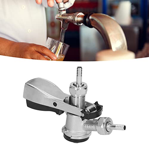D Type Bier Barrel Koppelaar, Roestvrij stalen Probe Messing D Type Home Brewin Bier Barrel Tapdispenser Voor Home Bars Hotels Restaurants Familie bijeenkomst 4