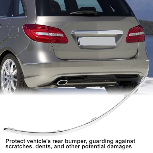 Beschermingstrip voor achterbumper van ABS voor B-klasse W246 2011-2014 (rechten (2468851021))