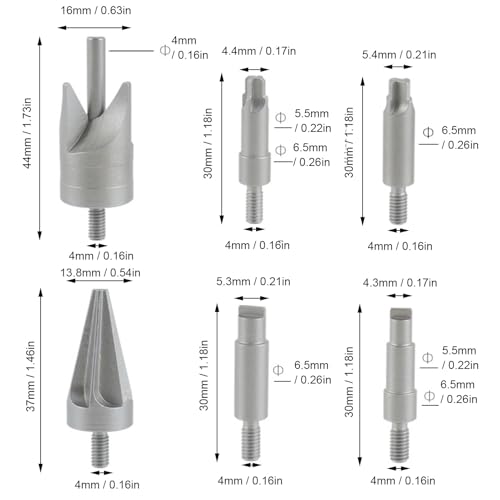Ontbraamgereedschappen, Case Chamfer Ontbraringshulpmiddel Ontbraringshulpmiddel voor metaal koper Pijp Ontbraring Hulpmiddel Pocket Reamers Cleaners Voorverwerking