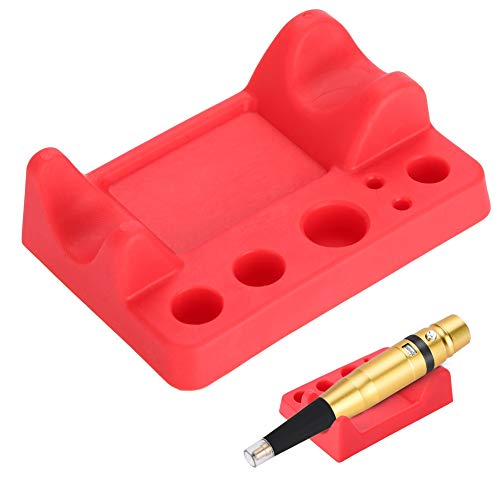 Inkt bekerhouder, Pigment houder, Tattoo bekerhouder met Pigment inkthouder Tattoo Machinehouder Standaard gestructureerd met cirkels van verschillende maten voor tattoo houden 5