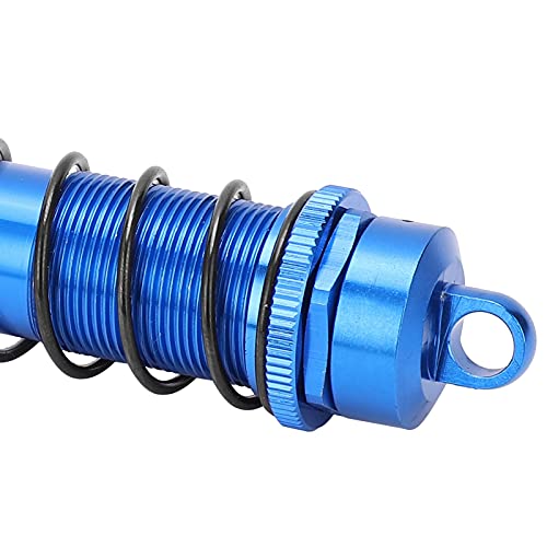 2Scs 1/8 RC Shock Absorber 140mm Oil Filled Shock Absorber Verstelbare lente shock absorber voor TRAXXAS SLASH 2WD RC Car(Blauw) 5