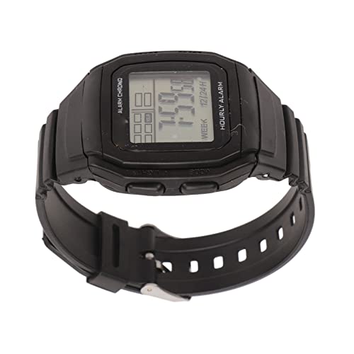 Digitale horloge voor mannen, digitale Chronograaf horloge, multifunctionele sport horloge schokbestendig Waterproof Retro Classic polshorloges voor studenten mannen (Gold)