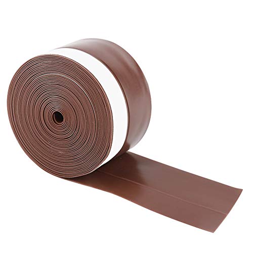 Afdichtingsstrip 5M 45mm voor deuren en ramen - Wind- en stofpreventie - Siliconenrubber voor kasten (Brown)