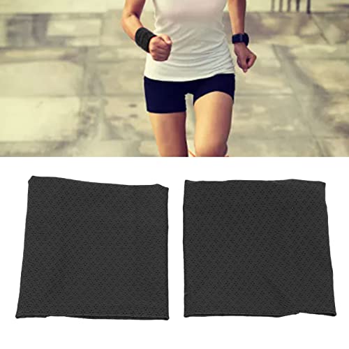 Zweetband voor pols, zacht, 2 stuks, ademend, gemakkelijk te reinigen, koelarmband voor camping 5