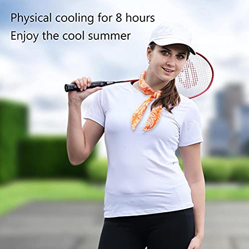 Verpakking van 8 Cooling Sjaal Wraps Zomer Koeling Sjaal Hoofdband Cooling Neck Wrap Headband Keep Cool for Men Women Outdoor Activiteiten 4