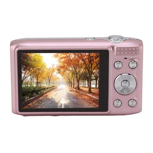 4K digitale camera 16X hoge definitie Fotografie voor tieners 58MP HD 2.88 Inch IPS scherm Zoom Auto Focus zak Compacte camera voor reizen fotografie Vloggen (PINK) 5
