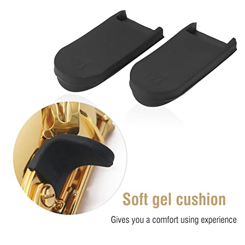 2 stuks saxofoon duim trailer, Sax rubberen kussen duim rust instrument toebehoren 5