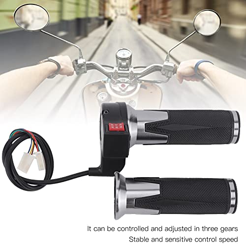 3 Speed Control Throttle, Anti-slip Design Gas Grip met kabel voor elektrische fietsen, Scooters, Tricycles 4