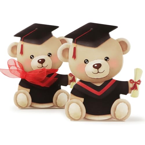 50st Baby Bears, Afstudeer Geschenk Boxen, Kleine Graduatie, Gast Cadeau Boxen, Leuke Cadeau Boxen voor Gast Cadeau, Graduatie, Graduatie Decoratie