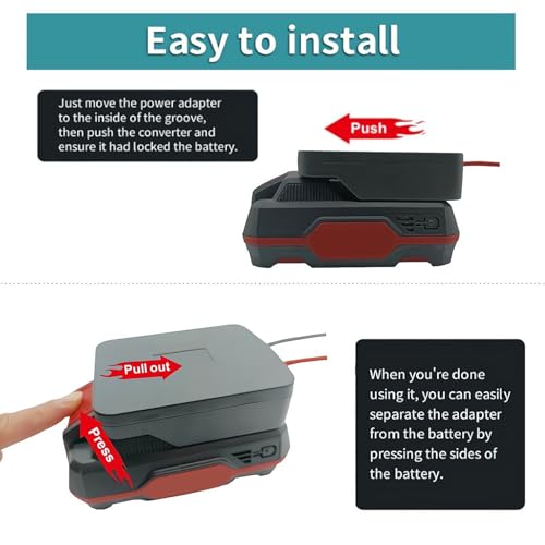 Batterijadapter voor elektrisch gereedschap voor PARKSIDE X20V TEAM Lithium Batterij met brede toepassing