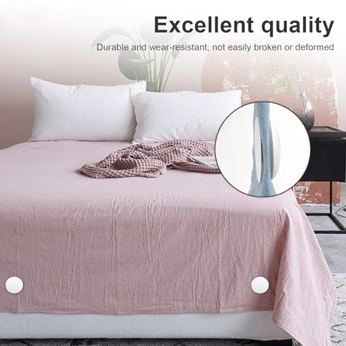 10 Pieces Douche Gordijn Magneten Wit Ronde Magnetische Gordijn Magneten Gordijn Verwarmers Geschikt voor gordijnen, Tafelkleden, Douche Gordijnen 4