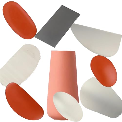 15 Stuks Beeldhouwkunst Potter Schraper Cutter, Zachte Rubber Pottery Rib, Modelling Clay Sculpting Tools Kits, voor ambachten, Beeldhouwkunst, Artiesten, Beginners 3