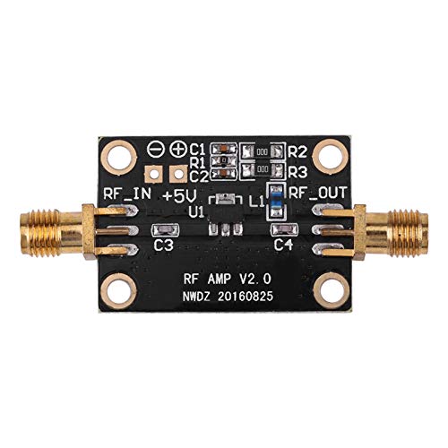 Low Noise Versterker Module voor HAM Radio RTL SDR LNA, Breedband 0,01-4GHz 21DB, SMA Module, Shortwave Versterker, RF Versterker, 2.4GHz Vermogensversterker, SDR Ontvanger