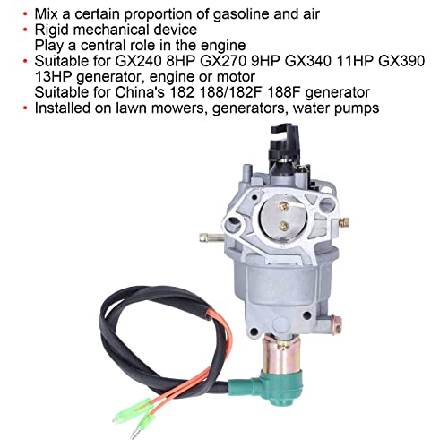 Carburator voor 188F-generator Carburator Carb Vervanging Kit Benzinemotor 6.5KW Generator Handgas 4