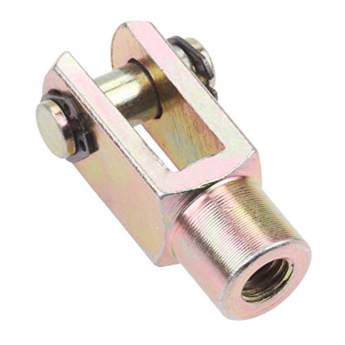 Female Thread Metal Y Joint Pneumatische luchtcilinder Piston Rod Clevis Ideaal voor automatische apparatuur -40mm cilinder (M12*1,25)