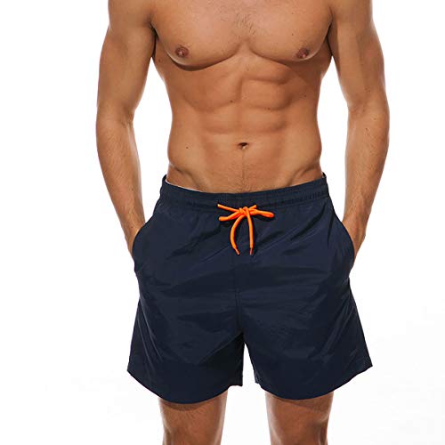 Mannen Beach Shorts, Zwembroeken voor Mannen, Training Shorts, Mannen Casual Shorts, Ademende Shorts, Drawstring & Mesh Lining Shorts