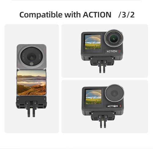 Sea Tripod Mount Adapter Magnetische Adapter Mount met 1/4 Inch Interface voor DJI Actie 2/3 Actie Camera Accessoires 5