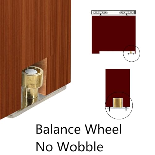 4Pcs Schuifdeur gids, 8mm Diameter Locator Stopper Guide Wiel voor thuis Cupboard Deur vloer 5