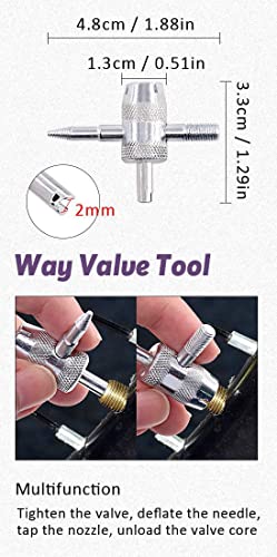 44 Pieces Tire Valve Verwijderaar, Core Remover Valve voor Auto, 10 Pieces Core Valves, TR412 Tyre Repair Kit, voor Auto's, Vrachtwagens, Fietsen, Motorfietsen 3
