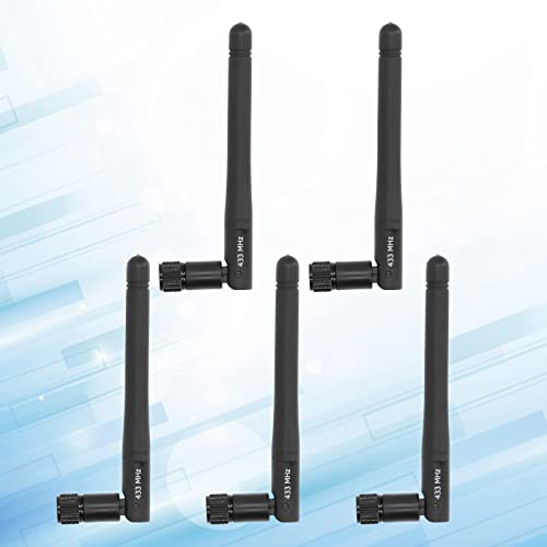 5 stuks Antenna, 423-433 Mhz SMA Man Connector, Omni-Directional Antenna voor draadloze communicatie 5