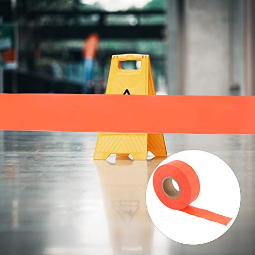 Fluorescent Markering Tape Hunting Trail Tape Markering Lint Roll voor Tree Markering Grenzen Note (Orange) 5