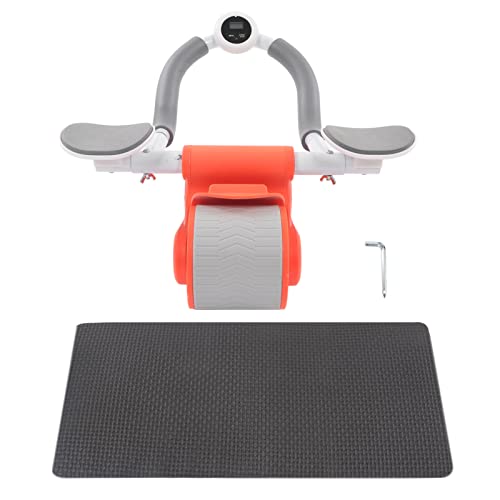 Fitness Core Board Trainer en Ab Roller Wheel 2-in-1 Multifunctioneel Fitnesssysteem voor thuis - Hoekbreedte verstelbaar, anti-slip Grip ontwerp
