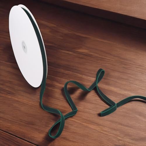 10mm fluwelen ribbels dubbel gezicht fluweellinten donker groene Bow Making Ribbon Vintage Ribbon voor DIY Crafts gift wrapping Bow Choker Haarband 3