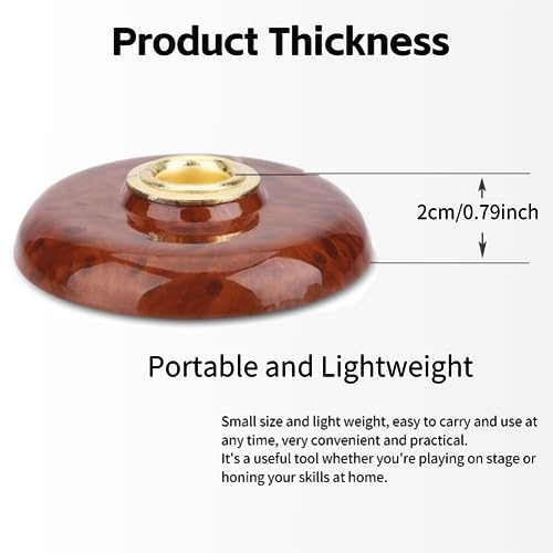 Cello Mat, Non-Slip, Cello Pad, Plastic + Metaal, Vloerbescherming, Cello, Instrument Accessoires (Brown) 3