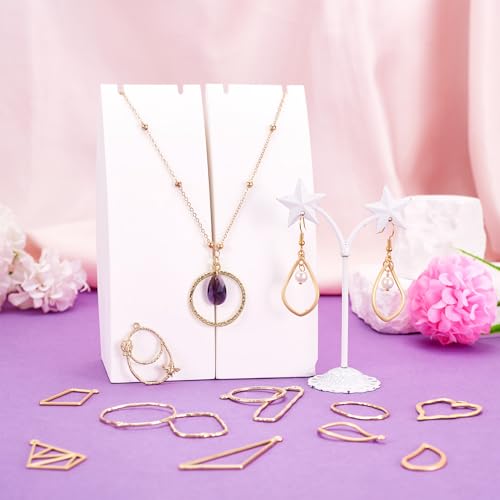 Legering Hangers met Holle Frame voor het maken van Hars sieraden