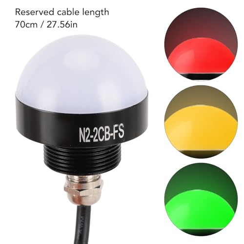 Hoge Helderheid LED-licht Uniform Ontwerp Aluminium Behuizing IP30 Waterzicht 24V LED Industrieel Waarschuwingslicht 3 Kleuren Signaallicht voor CNC-werktuigmachine 4