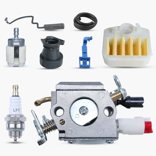 Carburator Air Fuel Filter Line Intake Manifold Fit Husqvarna 340 345 346 XP 350 351 353 Chainsaw #503283208 Throttle Choke Rod