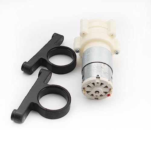 Diafragm Waterpomp 12V Mini Elektrische Waterpomp 1.5 - 1.8 L/Min, Zelfbegrensde Pomp DC12V voor Thee, Machine voor Aquarium, Vis Tank Fontein (2 PCS) 5
