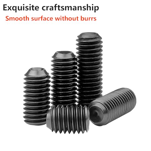 20 st. Koolstofstaal Hex hoofdschroeven, Countersunk Hex Socket Schroeven in Cup Hex Socket Schroeven, M6*8mm, Verpakking van 20 4