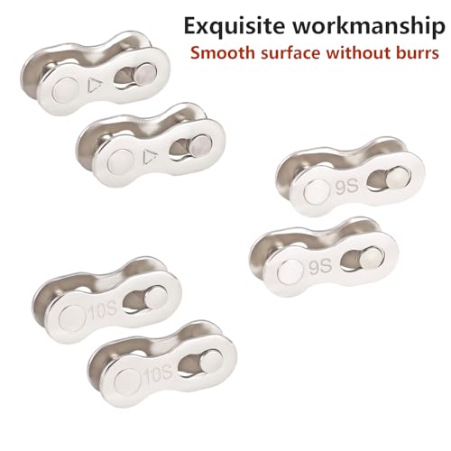 5 paar fietskettingconnectoren, fietskettingconnectoren, fietskettinglinks, 10 snelheid 4