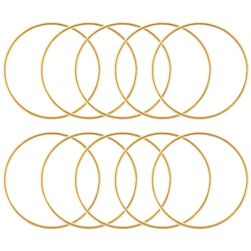 Pak van 10 metalen ringen voor ambachten decoratie Macrame ringen voor ambachten bruiloft krans Droom Catcher ambachten tafel decoratie