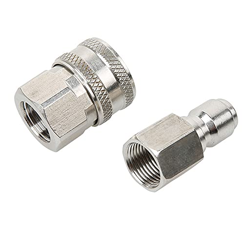 Druk Wasmachine Adapter Set, Quick Diconnect Kit, 3/8 Inch Vrouwelijke Fitting, 5000 PSI 3