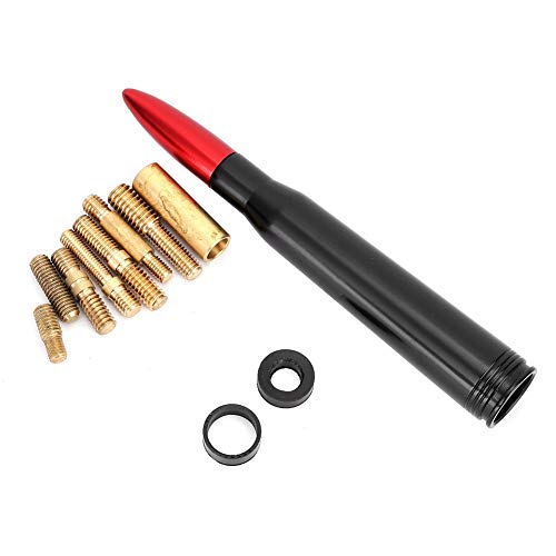 Voertuig externe Antenna Mast Bullet Auto Antenna Truck Antenna Vervanging 50.Cal Bullet Ammo Vormgegeven Antenna Kit Fit voor F150