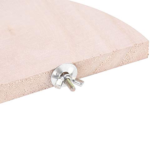 Vogel Platforms, 2 st Houten Stand Perches voor Parrot Cage, Pet Parakeet Parakeet Parakeet Speelgoed Hang Hamster Ventilator Vorm Afspelen 3